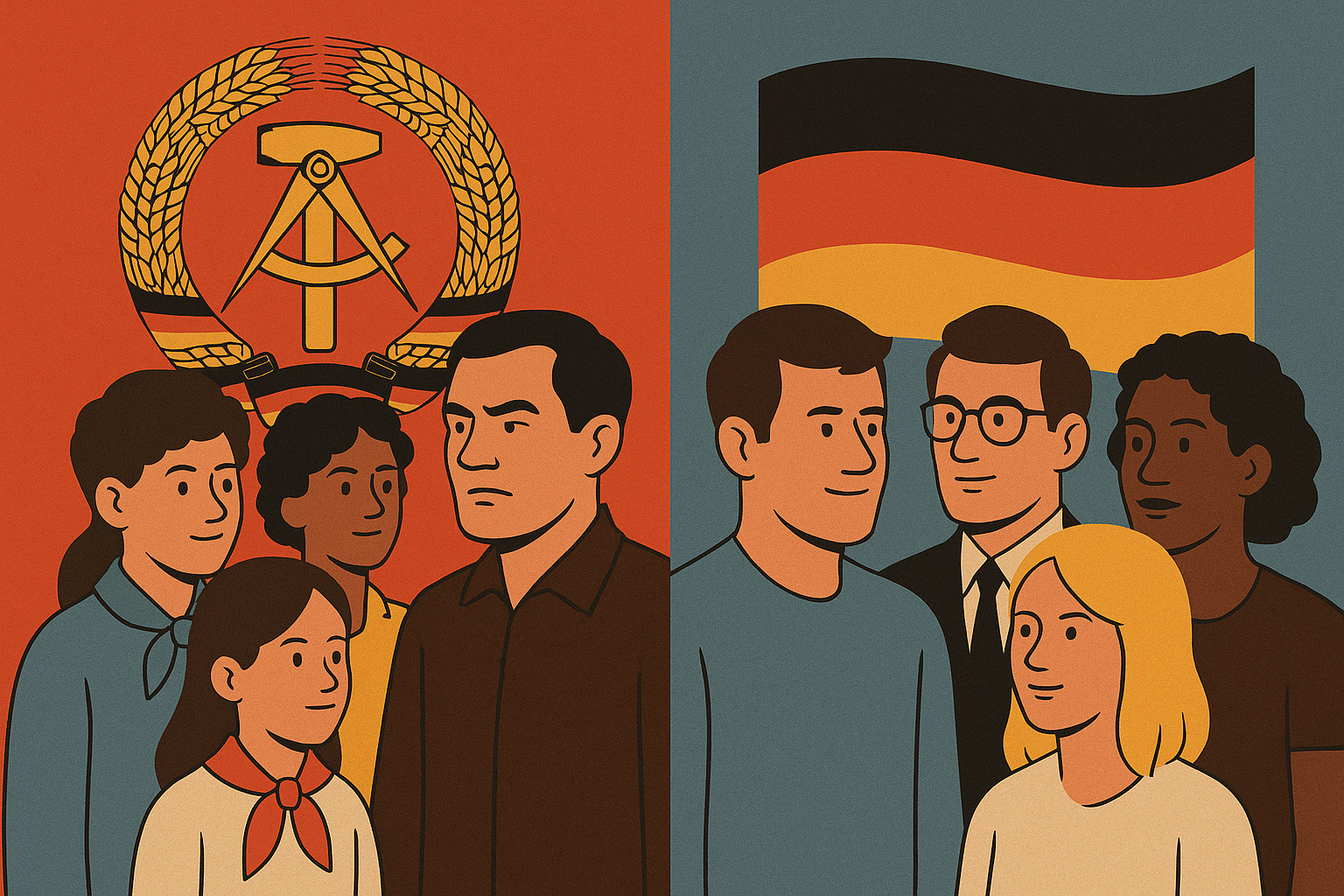 Vorurteile über Ostdeutsche - warum sie nicht verschwinden Vorurteile Ostdeutsche